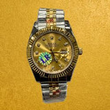 Rolex Datejust Golden Gold